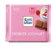 Шоколад молочный с клубникой и йогуртом Ritter Sport 100 гр