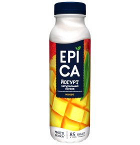 Йогурт манго 2,5% Epica 290 гр