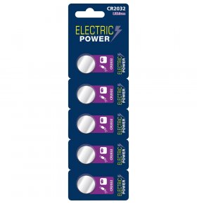 Батарейки Electric Power CR2032 5х1