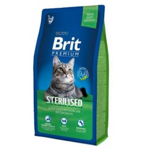 Корм для кастрированных котов Brit 1,5 кг