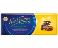 Шоколад Желтый с цельным фундуком Fazer 200 гр