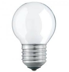 Лампа накаливания P45 240v 40w E27 матовая Jazzway 1 шт