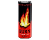 Напиток энергетический оригинальный Burn 0,25 л