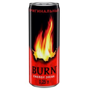 Напиток энергетический оригинальный Burn 0,25 л