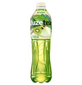 Чай зеленый со вкусом яблоко киви без сахара Fuze Zero 1,5 л