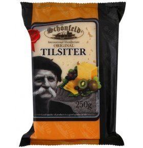 Сыр Тильзитер 45% Schoenfeld 250 гр