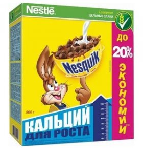 Готовый шоколадный завтрак Nestle Nesquik 500 г
