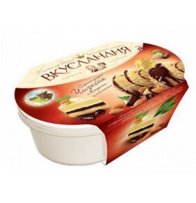 Мороженое Вкусландия чизкейк с ароматом миндаля Айсберри 450 гр