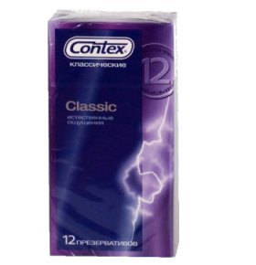 Презервативы Contex Classic евро 12шт/уп