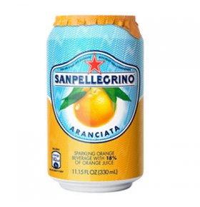 Напиток газированный Aranciata Sanpellegrino, 0,33 л Италия