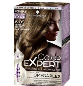 Краска для волос Color Expert 6.05 Бежевый светло-каштановый Schwarzkopf 167 мл