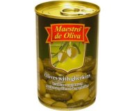 Оливки с огурчиком Maestro de Oliva 300 гр
