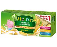 Детское печеньице Heinz 6 злаков 160 гр