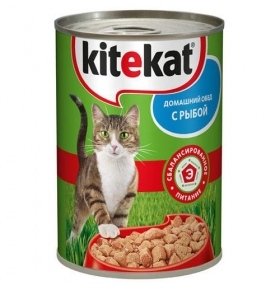 Корм для котов Kitekat рыба консерва 400г