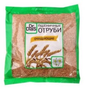 Отруби пшеничные диетические очищающие Dr. Dias 200 гр