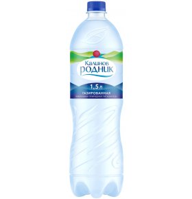 Вода минеральная питьевая газированная Калинов Родник 1,5 л