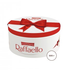 Конфеты жестяной торт Raffaello 500г