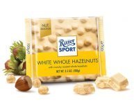 Белый шоколад с орехом Ritter Sport 100Г