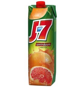 Сок J7 Красный грейпфрут 0,97 л