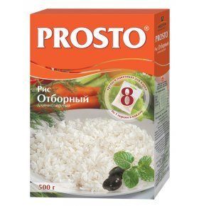Рис отборный длиннозерный Prosto 500 гр