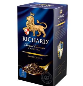 Чай черный Royal Ceylon Richard 25х2 гр
