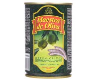 Оливки с анчоусом Maestro de Oliva 300 гр