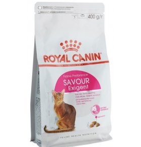 Корм сухой Exigent 35/30 Savoir Sensation для привередливых кошек Royal Canin 400 гр