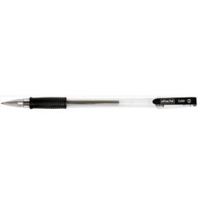 Ручка гелевая Attache Town черная толщина линии 0.5 мм 12 шт