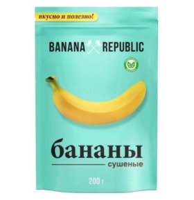 Банан сушеный Banana Republic 200 гр