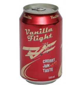 Напиток безалкогольный сильногазированный Vanilla Flight Cherry Jam Flavour 0,33 л