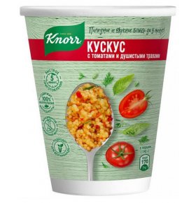 Каша моментального приготовления Кускус с томатами и душистыми травами Knorr 50 гр