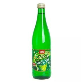Сильногазированный безалкогольный напиток Тархун Родники Кавказа 1л