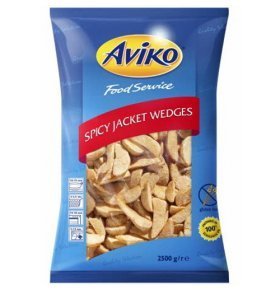 Картофельные дольки в кожуре со специями Aviko 2,5 кг