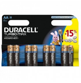 Батарейки Duracell TRB AA LR6 8 шт