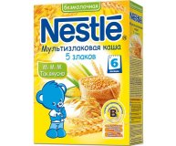 Каша безмолочная мультизлаковая 5 злаков Nestle 200 гр