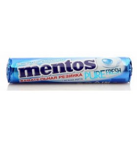 Жевательная резинка со вкусом мяты Mentos 16 гр