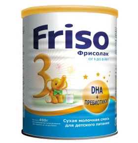 Молочная смесь Friso Фрисолак 3 12-36 мес 400 гр