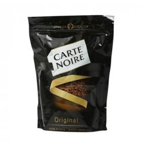 Кофе натуральный растворимый сублимированный Carte noire 38 гр