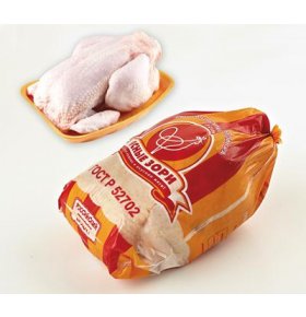 Тушка цыпленка бройлера пакет охлажденная Ясные зори кг