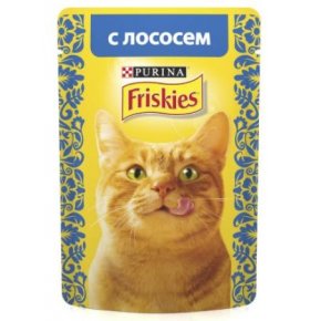 Корм для кошек Лосось Friskies 85 гр