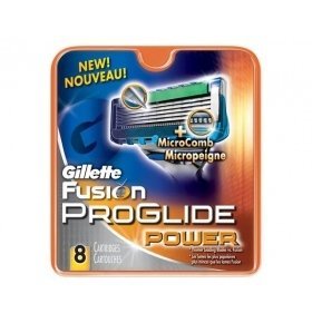 Картридж д/брит Gillette Fusion Progl Power 8шт/уп