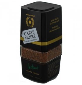 Кофе натуральный растворимый сублимированный Carte Noire 47,5г