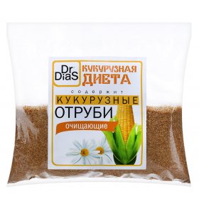 Отруби Dr.DiaS кукурузные очищающие 180 гр