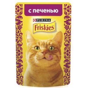 Корм для кошек Печень Friskies 85 гр
