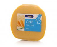 Сыр Легкий 30% нарезка Лента 200 гр