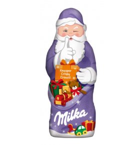 Шоколад Дед Мороз молочный Milka 100 гр