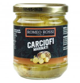 Артишоки маринованные Romeo Rossi 180 гр