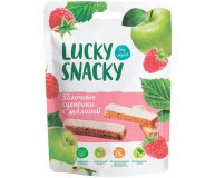 Сухарики яблочные с малиной Lucky Snacky 25 гр