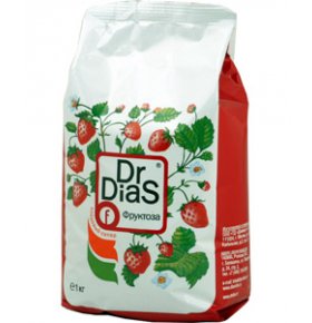 Фруктоза Dr. DiaS фасованная 1 кг