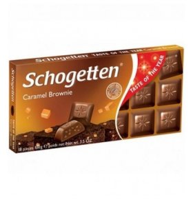 Шоколад Молочный с карамелью Schogetten  100г